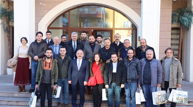 Çankırı Belediye Başkanı İsmail Hakkı Esen Çalışan Gazeteciler İle Bir Araya Geldi