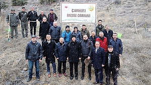 Çankırı'da Basın Hatıra Ormanı Oluşturuldu