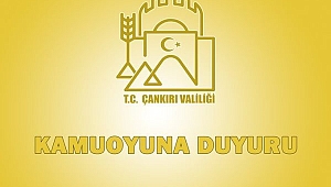 Çankırı Valiliği Akşemseddin İmam Hatip Ortaokulu İle ilgili Olarak Kamuoyuna Duyuruda Bulundu
