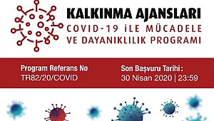 KUZKA'dan COVID-19 ile Mücadele ve Dayanıklılık Programı İlanı