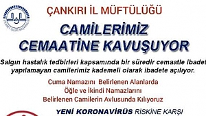 Çankırı'da Avlusunda Sadece Öğle Ve İkindi Namazı Kılınacak Camiler