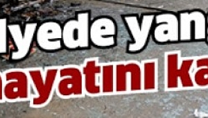 Çankırı'nın Çerkeş İlçesinde Mobilya Atölyesinde Yangın!