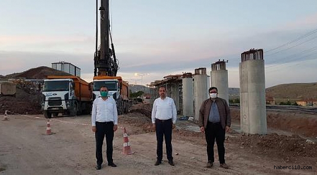 Çankırı Çevre Yolu İnşaatı Hızla Sürüyor