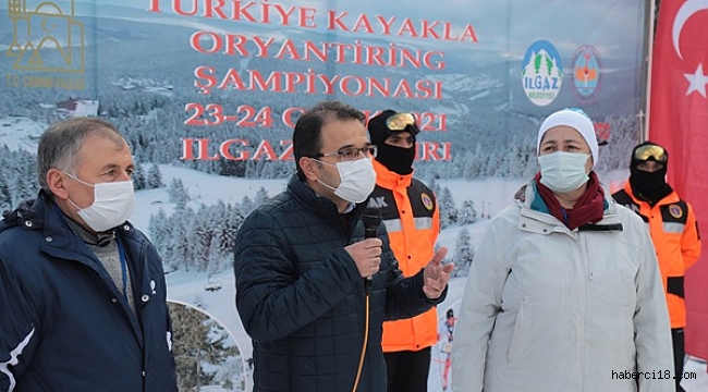 Kayakla Oryantiring Şampiyonası Çankırı'da Başladı