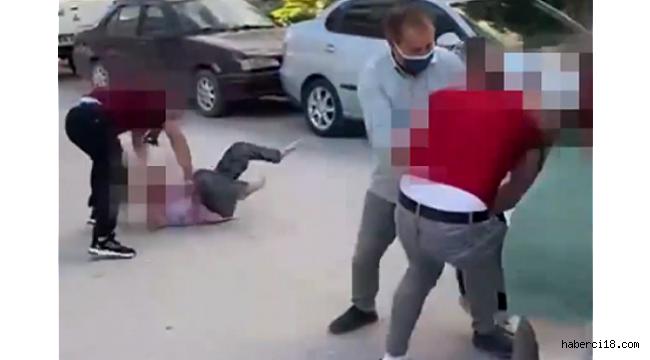 Çankırı'da Boşanan Çift Ve Yakınları Arasında Kavga