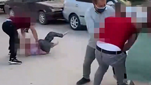 Çankırı'da Boşanan Çift Ve Yakınları Arasında Kavga