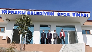 Yapraklı Futbol Sahasına Avrupa Standartlarında Tesis Kazandırıldı