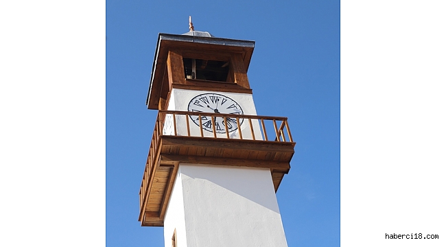 Tarihi Saat Kulesi Restore Edildi
