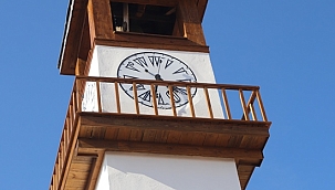 Tarihi Saat Kulesi Restore Edildi