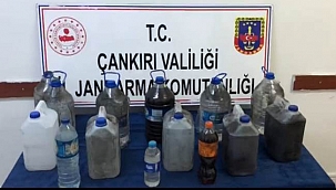 Çankırı'da 56 Litre Sahte İçki Ele Geçirildi