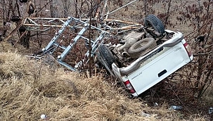 Korgun-Aşağıçavuş Mevkii Yol Ayrımında Trafik Kazası 4 Yaralı