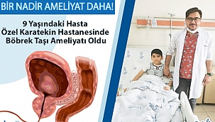 Karatekin Hastanesi'nden Bir Başarı Daha