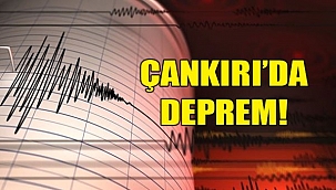 Son Dakika: Çankırı'da 3.6 Büyüklüğünde Deprem