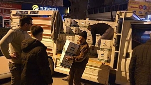 Çankırılı İş İnsanı Mehmet Ali Karamemiş'den Çankırı'ya Dört Yüz Koli Gıda Paketi