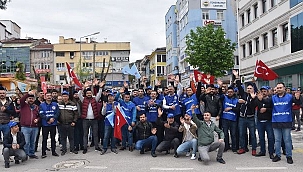 Petrol-İş Sendikası Çankırı Şubesi 1 Mayıs'ı Kutladı