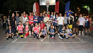 3x3 Sokak Basketbolu Turnuvası Tamamlandı