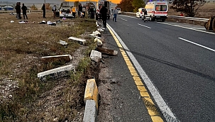 Çerkeş'te Trafik Kazası 5 Yaralı