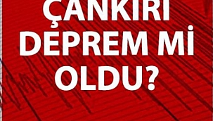 Düzce'de Meydana Gelen Deprem Çankırı'da da Hissedildi