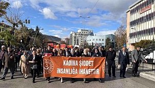Kadına Yönelik Şiddete 'Dur' Demek İçin Yürüdüler