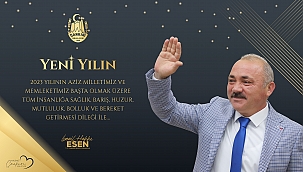 Belediye Başkanı İsmail Hakkı Esen'in Yeni Yıl Mesajı