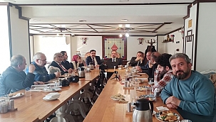 Çankırı AK Parti Basın Mensupları İle Bir Araya Geldi