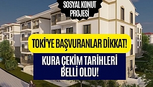 Son Dakika Çankırı Merkez Ve İlçelerinde TOKİ Kuraları Çekilecek