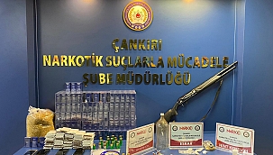 Çankırı'da Uyuşturucu Operasyonu 10 Gözaltı