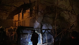 Yapraklı Karacaözü Köyünde Yangın