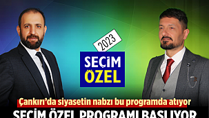 Çankırı'da Seçim Özel Programı Başlıyor!