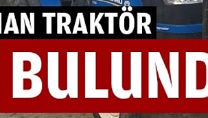 Traktörü Çalınan Vatandaşın Yüzünü Jandarma Güldürdü
