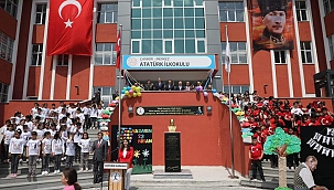 23 Nisan Ulusal Egemenlik ve Çocuk Bayramı Atatürk İlkokulunda Kutlandı