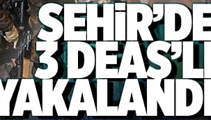 Çankırı'da 3 DEAŞ Şüphelisi Yakalandı