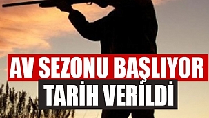 Av Sezonu Açılışı Basın Duyurusu
