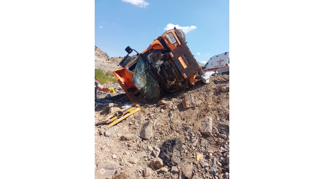 Korgun-Hocahasan Köyü Arası Karayolunda Tek Taraflı Trafik Kazası 1 Ölü