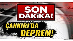 Çankırı'nın Ilgaz İlçesinde Deprem Meydana Geldi