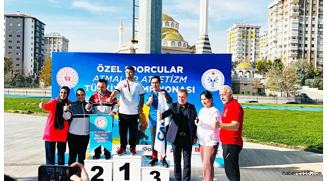 Çankırılı Özel Sporcu Türkiye 2.si Oldu