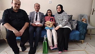 Çankırı'da İlk Karneyi Ceren Uslu Aldı