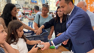 Ak Parti Çankırı İl Başkanlığı Aşure Dağıtımı Gerçekleştirdi