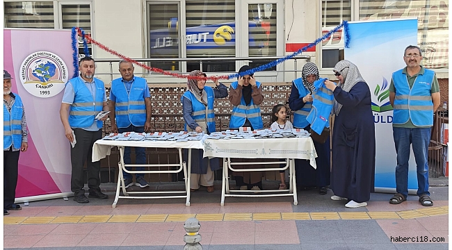 Çankırı'da Aşure Dağıtımı