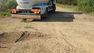 Kızılırmak Nehri Kenarında Bulunan Otluk Alanda Yangın