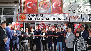 Çankırı Muhtarlar Derneği'nin Açılışı Gerçekleşti