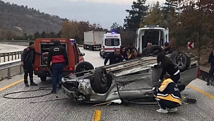 Ilgaz İndağı Mevkii'nde Trafik Kazası 2 Yaralı