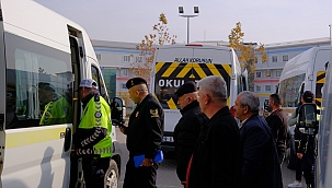 Öğrenci Servislerine Uygunluk Denetlemesi Yapıldı