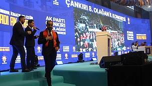 605 Delegenin 536'sının Oyunu Alan Koray Erdoğan AK Parti Çankırı İl Başkanı Seçildi