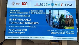 Bakü'de Gerçekleşen III. Uluslararası Türkiyat Kongresi Büyük Yankı Uyandırdı