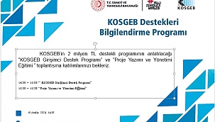 Çankırılı Girişimciler İçin Destek Programı Bilgilendirme Toplantısı Var