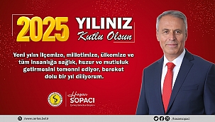 Çerkeş Belediye Başkanı Hasan Sopacı'nın Yeni Yıl Mesajı