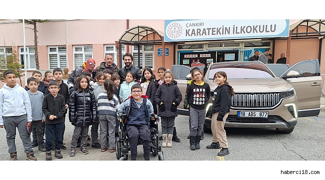 Minik Öğrenciler Yerli ve Milli Araçları Tanıdılar