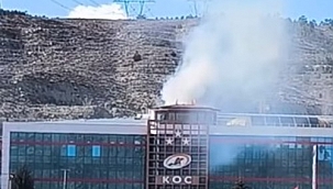Çankırı Koç Otel'de Baca Yangını