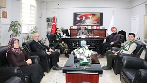 Yeşilay'dan İl Müftüsüne Ziyaret